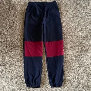 dress blue pants with blood stripe Circus Stripe Bamboo Pirate Pants main image 0